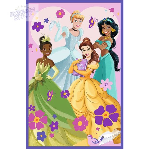 Puzzle - 3x80 - Księżniczki przyjaciółki - Disney Princess Trefl 34884 Puzzle - 3x80 - Księżniczki przyjaciółki - Disney Princess Trefl 34884