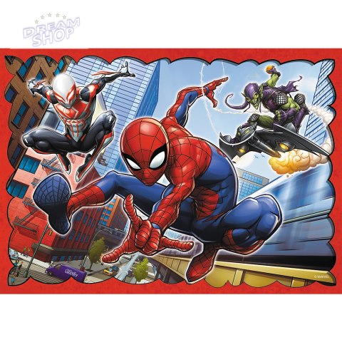 Puzzle - 4w1 - Bohaterski Spider-Man Trefl 34384