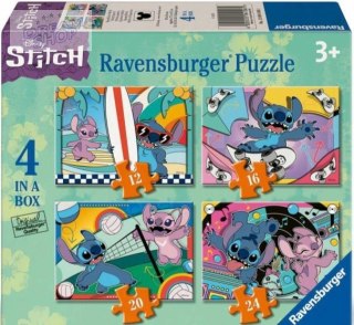 Puzzle 4w1 Disney Stitch