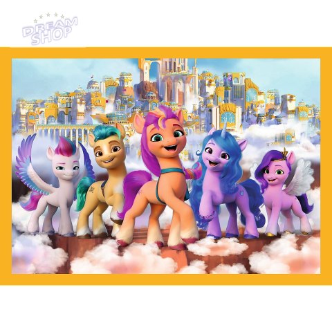 Puzzle - 4w1 - Poznaj kucyki Pony My Little Pony Trefl 34624