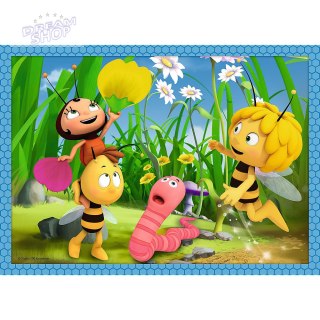 Puzzle - 4w1 - Przygody Pszczółki Mai Trefl 34356