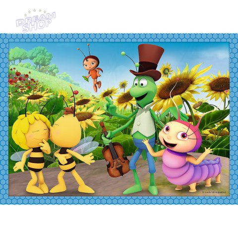 Puzzle - 4w1 - Przygody Pszczółki Mai Trefl 34356 Puzzle - 4w1 - Przygody Pszczółki Mai Trefl 34356