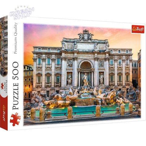 Puzzle 500 el. Fontanna di Trevi, Rzym Trefl 37292 Puzzle 500 el. Fontanna di Trevi, Rzym Trefl 37292