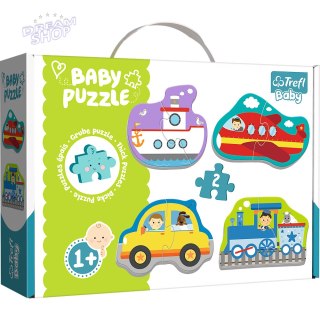 Puzzle - Baby Classic - Pojazdy transportowe / Trefl Baby 36075