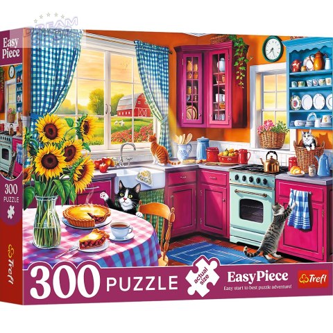 Puzzles - 300 EasyPiece - Poranek w kuchniFSC Mix 70% 23102