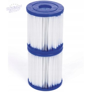 2 x filtr do pompy 1249 l typ I Bestway 58093