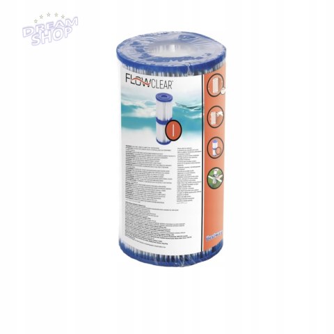 2 x filtr do pompy 1249 l typ I Bestway 58093