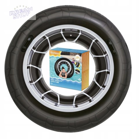 Bestway Kółko koło do pływania uchwyt 119cm 36102 Bestway Kółko koło do pływania uchwyt 119cm 36102