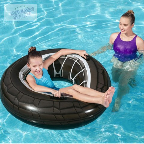 Bestway Kółko koło do pływania uchwyt 119cm 36102 Bestway Kółko koło do pływania uchwyt 119cm 36102