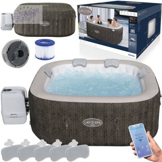 Bestway Lay-Z-Spa Cabo HydrotJet 6 hydromasaż 4-6os WiFi aplikacja 6001R