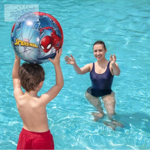 Bestway Piłka plażowa dmuchana Spiderman 51 cm 98002 Bestway Piłka plażowa dmuchana Spiderman 51 cm 98002