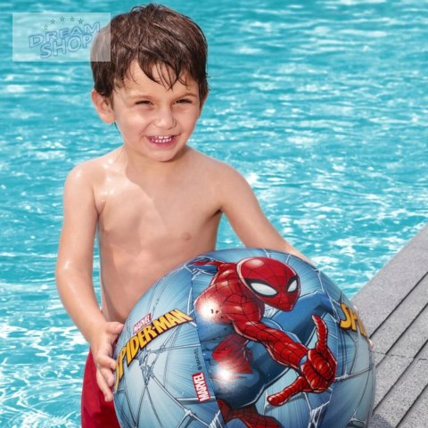 Bestway Piłka plażowa dmuchana Spiderman 51 cm 98002 Bestway Piłka plażowa dmuchana Spiderman 51 cm 98002