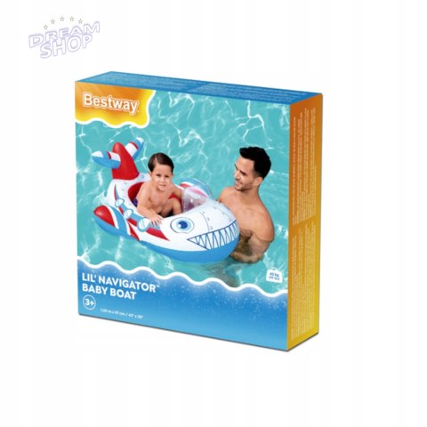 Bestway Ponton dla dzieci do pływania samolot 34169B Bestway Ponton dla dzieci do pływania samolot 34169B