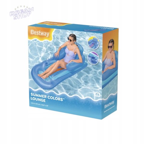 Bestway materac do pływania 161x 84cm 90 kg 43028N Bestway materac do pływania 161x 84cm 90 kg 43028N