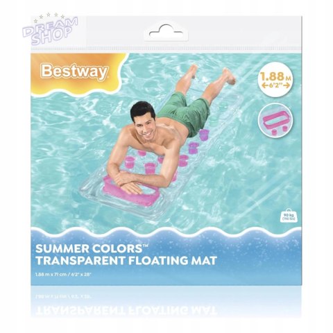 Bestway materac do pływania 90 kg 43040P Bestway materac do pływania 90 kg 43040P