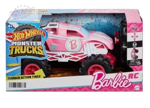 Hot Wheels Monster Truck R/C Barbie 1:24 Hot Wheels Monster Truck R/C Barbie 1:24