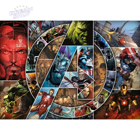 Puzzle - 1000 - Avengers: BohaterowieFSC Mix 70% 10934 Puzzle - 1000 - Avengers: BohaterowieFSC Mix 70% 10934