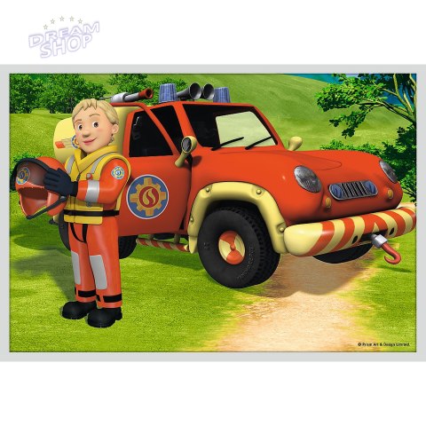 Puzzle - 10w1 - Poznaj ekipę ratunkową Sama / Prism AandD Fireman Sam 90382 Puzzle - 10w1 - Poznaj ekipę ratunkową Sama / Prism AandD Fireman Sam 90382