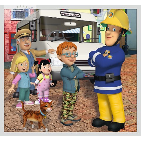 Puzzle - 10w1 - Poznaj ekipę ratunkową Sama / Prism AandD Fireman Sam 90382 Puzzle - 10w1 - Poznaj ekipę ratunkową Sama / Prism AandD Fireman Sam 90382