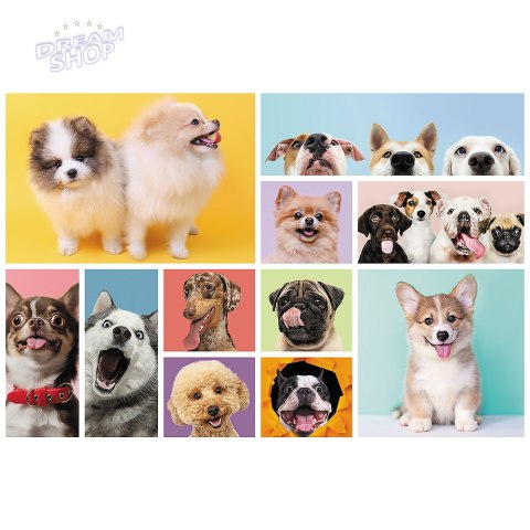 Puzzle - 160 - Psia przyjaźń - Trefl 15412 Puzzle - 160 - Psia przyjaźń - Trefl 15412