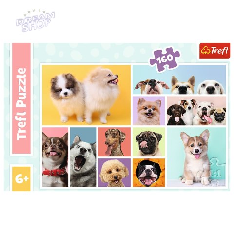 Puzzle - 160 - Psia przyjaźń - Trefl 15412 Puzzle - 160 - Psia przyjaźń - Trefl 15412