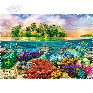 Puzzle - 600 Crazy Shapes - Tropikalna wyspa 11113