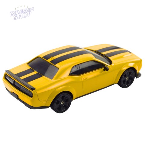 Auto Sportowe Do Driftu Wymienne Koła Zdalnie Sterowany RC 4WD Żółte Sport