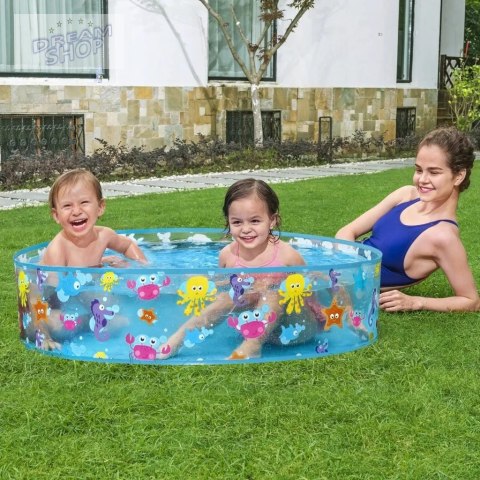 Basen ogrodowy rozporowy dla dzieci 122x 25cm Bestway 55028
