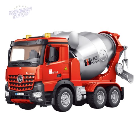Betoniarka Budowlana Zdalnie Sterowana RC 2.4G 9CH Czerwona Betoniarka Budowlana Zdalnie Sterowana RC 2.4G 9CH Czerwona