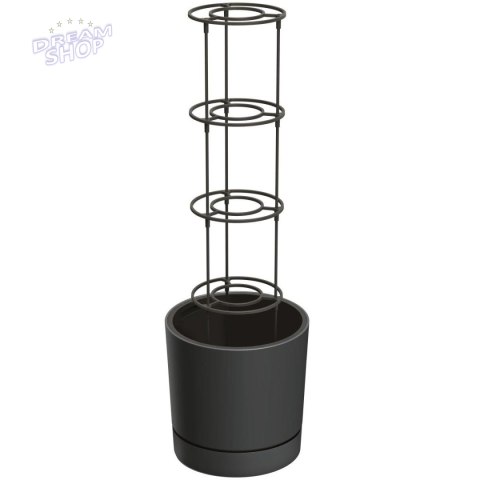 DONICZKA DO SADZENIA POMIDORÓW Z DRABINKĄ POJEMNOŚCI 28L HOME GROWER - ANTRACYT DONICZKA DO SADZENIA POMIDORÓW Z DRABINKĄ POJEMNOŚCI 28L HOME GROWER - ANTRACYT