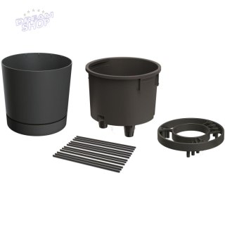 DONICZKA DO SADZENIA POMIDORÓW Z DRABINKĄ POJEMNOŚCI 28L HOME GROWER - ANTRACYT