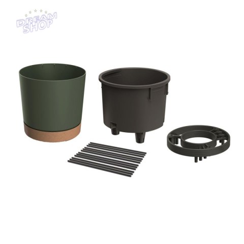 DONICZKA DO SADZENIA POMIDORÓW Z DRABINKĄ POJEMNOŚCI 28L HOME GROWER - ZIELNA PINIA