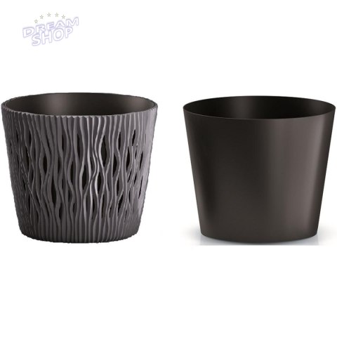 DONICZKA SANDY ROUND ŚR 22CM - ANTRACYT