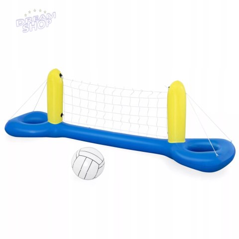 Dmuchana siatkówka wodna basenowa zestaw do siatkówki piłka Bestway 52133 Dmuchana siatkówka wodna basenowa zestaw do siatkówki piłka Bestway 52133