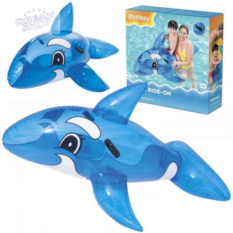 Dmuchany delfin zabawka do pływania dla dzieci uchwyty Bestway 41037 Dmuchany delfin zabawka do pływania dla dzieci uchwyty Bestway 41037