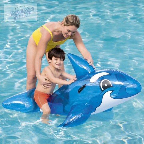 Dmuchany delfin zabawka do pływania dla dzieci uchwyty Bestway 41037 Dmuchany delfin zabawka do pływania dla dzieci uchwyty Bestway 41037