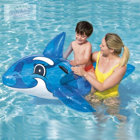 Dmuchany delfin zabawka do pływania dla dzieci uchwyty Bestway 41037 Dmuchany delfin zabawka do pływania dla dzieci uchwyty Bestway 41037
