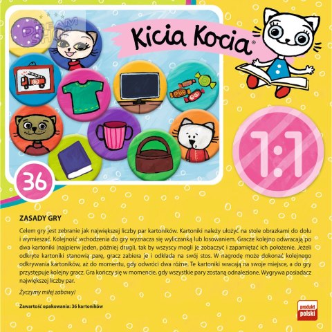 Gra Memos Kicia Kocia Trefl 01894