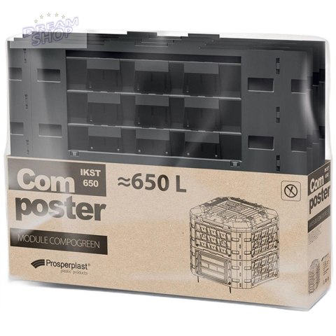 KOMPOSTOWNIK OGRODOWY COMPOGREEN VARIO 650L