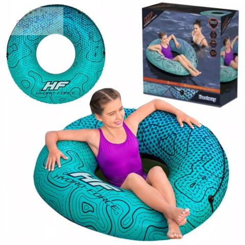 Koło nadmuchiwane do pływania + łatka naprawcza 100kg Bestway 36401 Koło nadmuchiwane do pływania + łatka naprawcza 100kg Bestway 36401