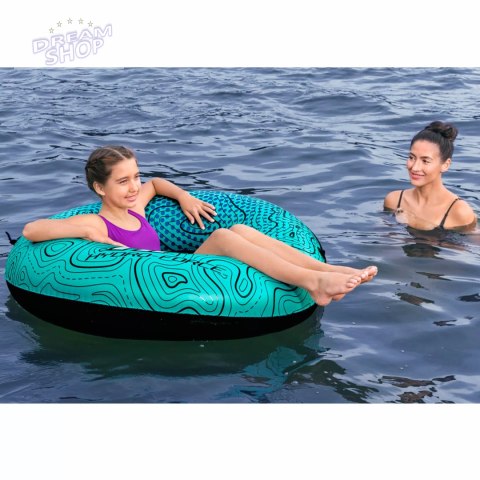 Koło nadmuchiwane do pływania + łatka naprawcza 100kg Bestway 36401 Koło nadmuchiwane do pływania + łatka naprawcza 100kg Bestway 36401