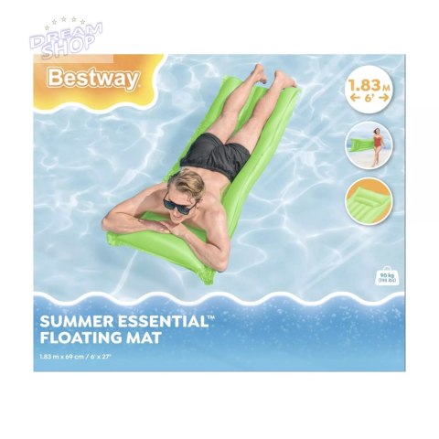MATERAC DMUCHANY DO PŁYWANIA 183x69 BESTWAY 44007Z MATERAC DMUCHANY DO PŁYWANIA 183x69 BESTWAY 44007Z