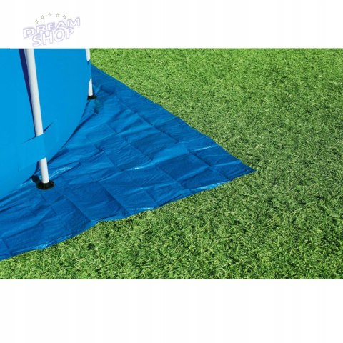 Mata plandeka pod basen stelażowy rozporowy podkład 335x335cm Bestway 58001 Mata plandeka pod basen stelażowy rozporowy podkład 335x335cm Bestway 58001