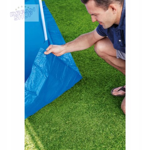 Mata plandeka pod basen stelażowy rozporowy podkład 335x335cm Bestway 58001 Mata plandeka pod basen stelażowy rozporowy podkład 335x335cm Bestway 58001