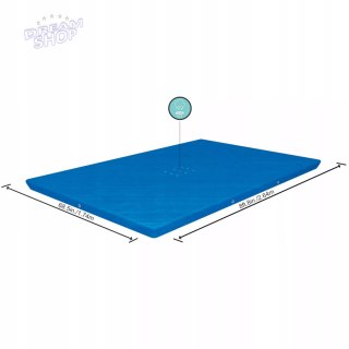 Przykrycie 264 x 174cm na basen stelażowy Bestway 58105