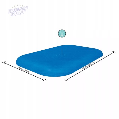 Przykrycie na basen rozporowy 262x175cm Bestway 58319 Przykrycie na basen rozporowy 262x175cm Bestway 58319