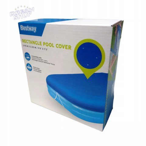 Przykrycie na basen rozporowy 262x175cm Bestway 58319 Przykrycie na basen rozporowy 262x175cm Bestway 58319