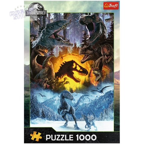 Puzzle - 1000 - W świecie Parku JurajskiegoFSC Mix 70% 10939 Puzzle - 1000 - W świecie Parku JurajskiegoFSC Mix 70% 10939