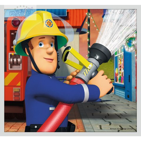 Puzzle - 10w1 - Poznaj ekipę ratunkową Sama / Prism AandD Fireman Sam 90382 Puzzle - 10w1 - Poznaj ekipę ratunkową Sama / Prism AandD Fireman Sam 90382