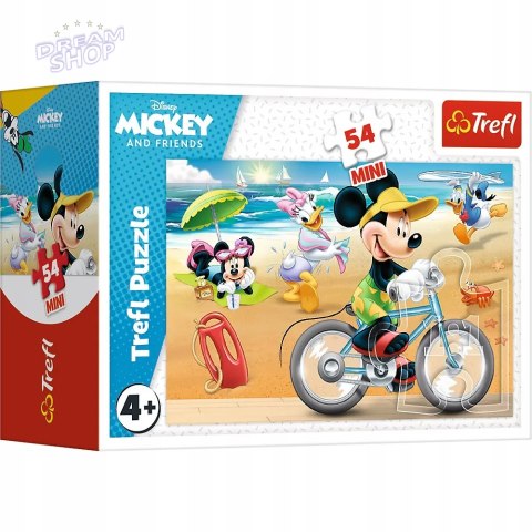 Puzzle 54 mini Mickey i przyjaciele 54 elementy Trefl 19712